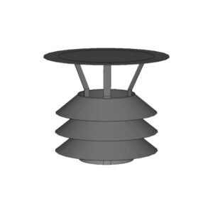 Regnskydd med ejektorverkan